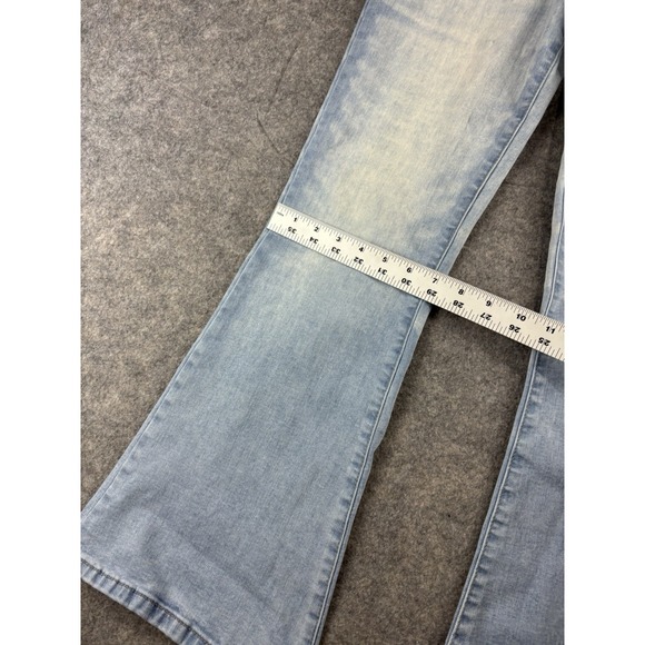 Lucky Brand Stevie Jeans Womens 2/26 Light Wash High-Rise Flare Retro Hippie 70s - Picture 4 of 10